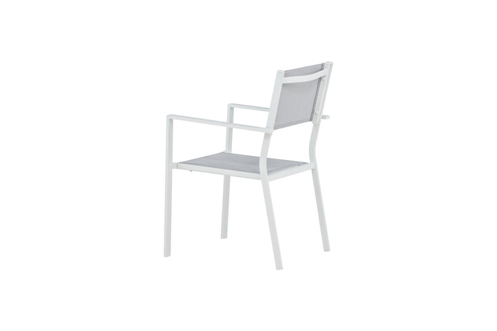 Venture Home Copacabana Stacking Chair 2-pack - White/Grey
