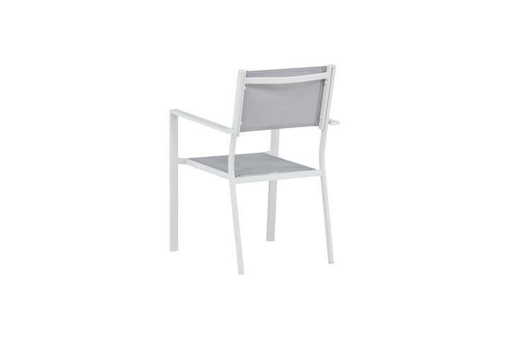 Venture Home Copacabana Stacking Chair 2-pack - White/Grey