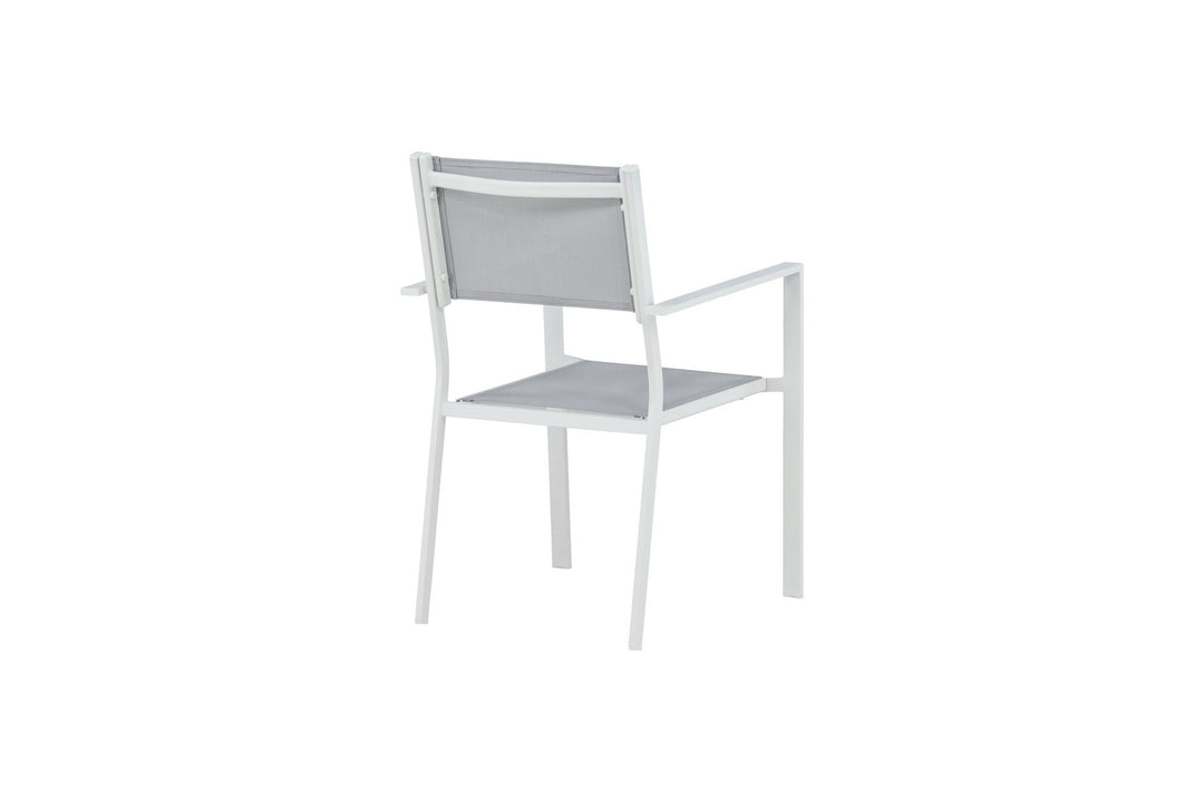 Venture Home Copacabana Stacking Chair 2-pack - White/Grey