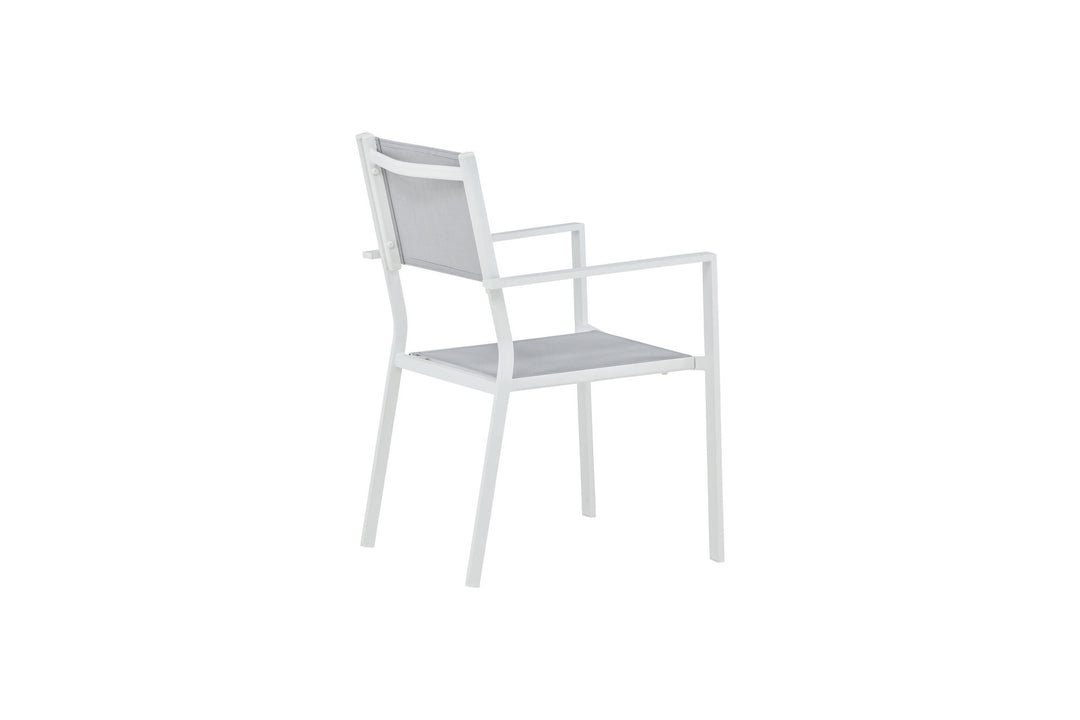 Venture Home Copacabana Stacking Chair 2-pack - White/Grey