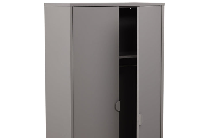 Venture Home Piring Wardrobe - Light Grey / Light Grey