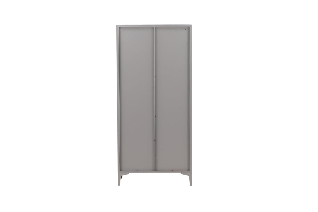 Venture Home Piring Wardrobe - Light Grey / Light Grey