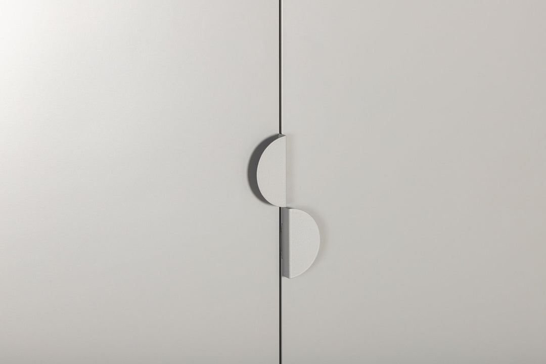 Venture Home Piring Wardrobe - Light Grey / Light Grey