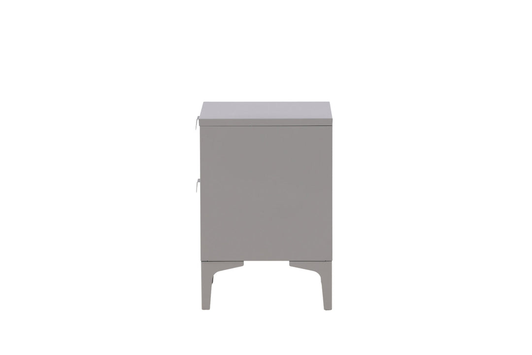 Venture Home Piring 2 Drawer - Light Grey / Light Grey