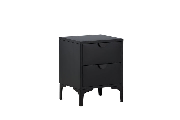 Venture Home Piring 2 Drawer - Black / Black