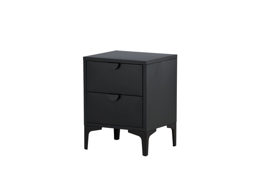 Venture Home Piring 2 Drawer - Black / Black