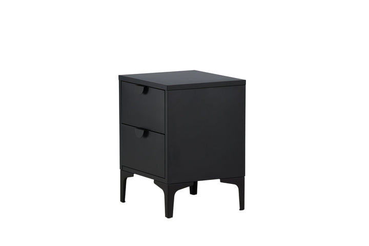 Venture Home Piring 2 Drawer - Black / Black