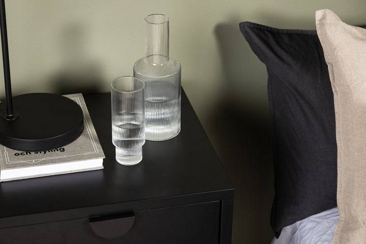 Venture Home Piring 2 Drawer - Black / Black