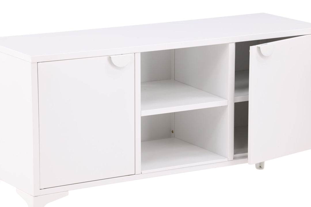 Venture Home Piring TV-Stand - White / White