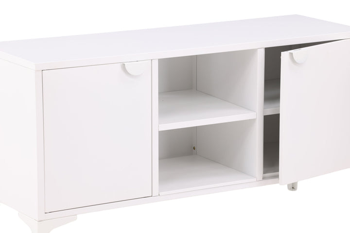 Venture Home Piring TV-Stand - White / White
