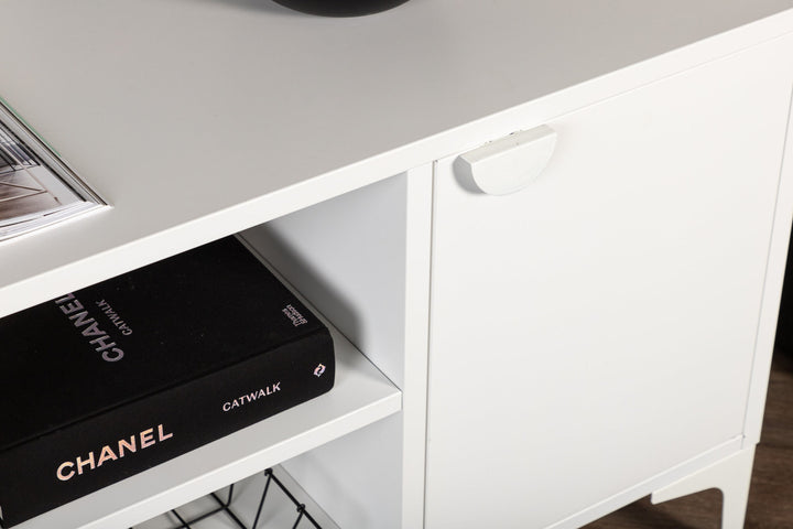Venture Home Piring TV-Stand - White / White