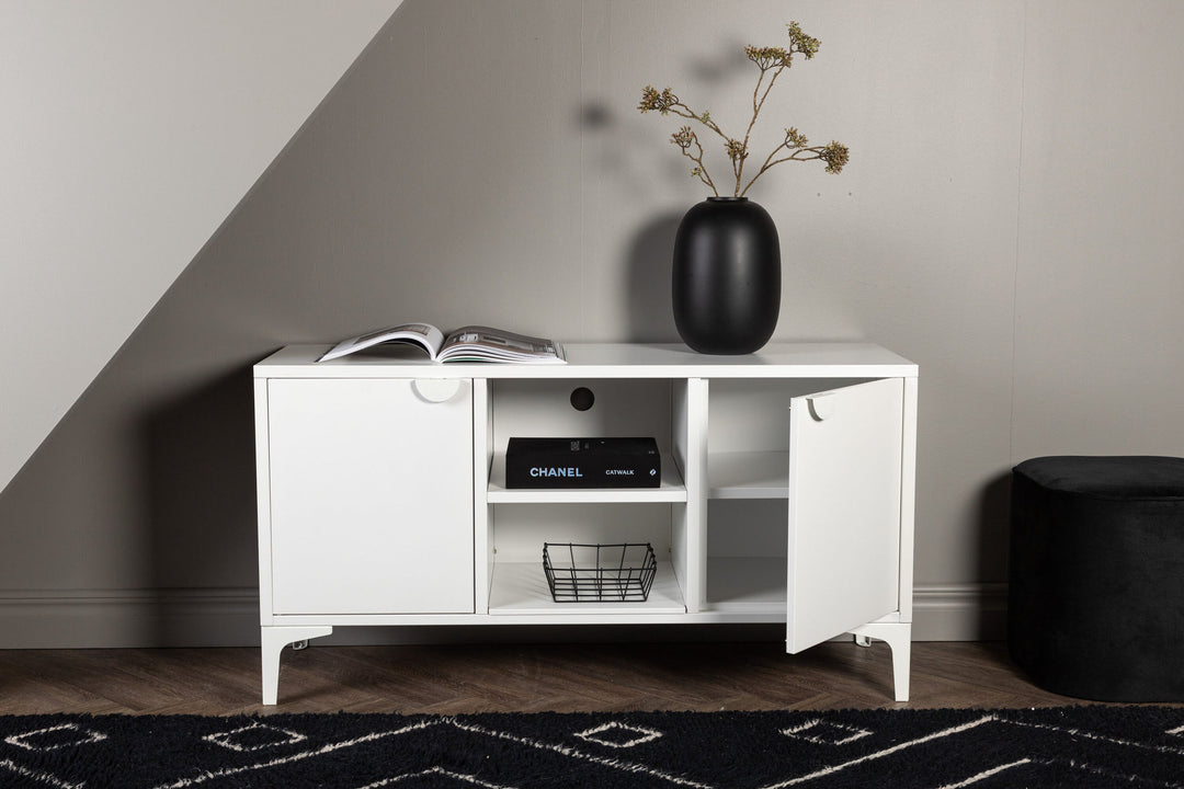 Venture Home Piring TV-Stand - White / White