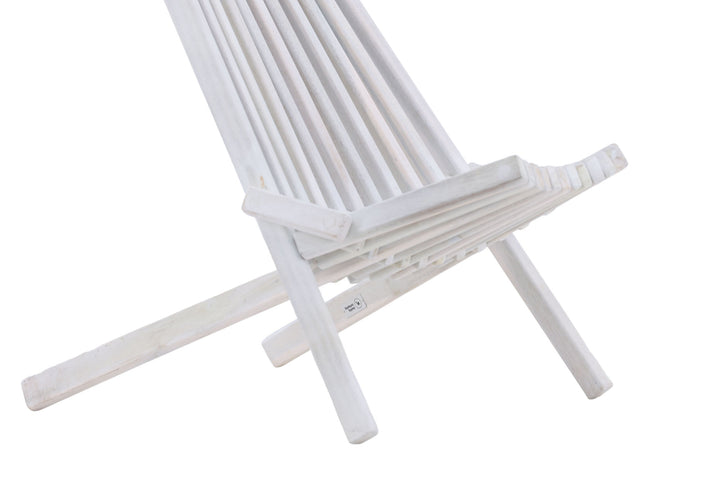 Venture Home Maja Lounge Chair - Acacia W/neckpillow - White wash