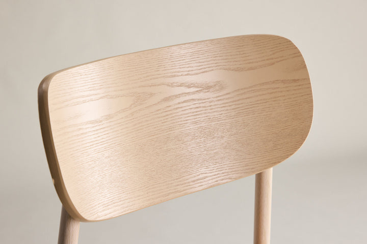 Venture Home Polly Dining Chair - Whitewash / Beige  Nature rope