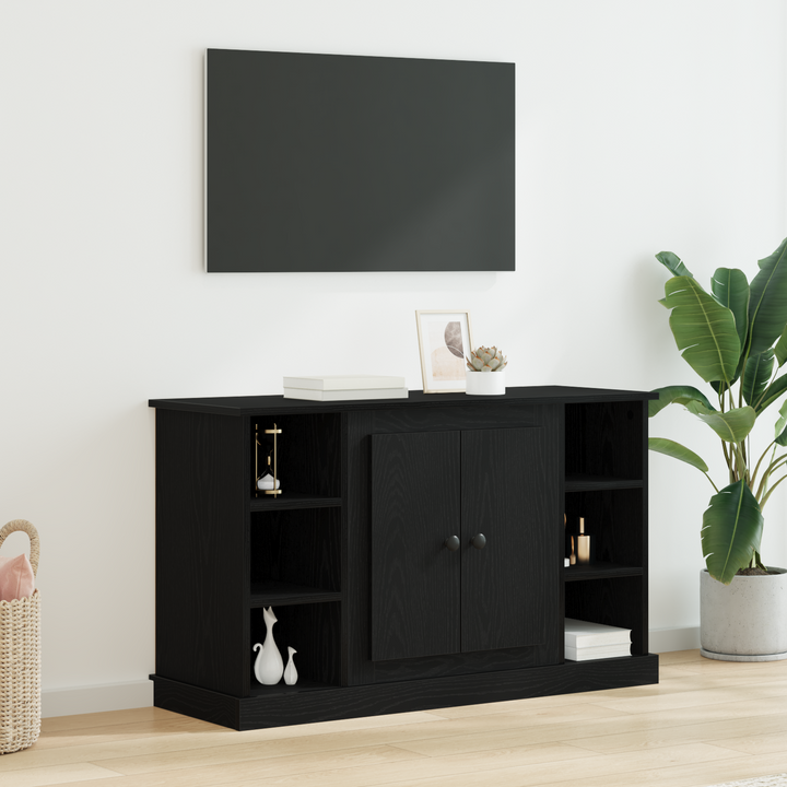Sideboard Sort eg 100 x 35,5 x 60 cm Konstrueret træ