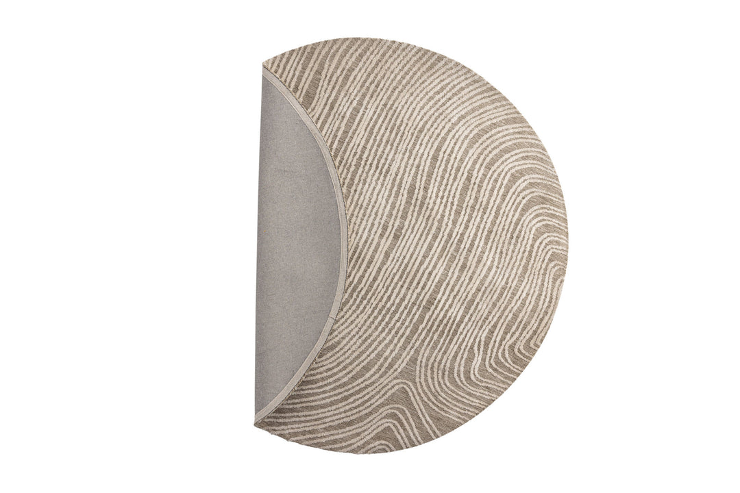 Venture Home Melle Micropolyester - 200*200-  -Round-Ivory Beige
