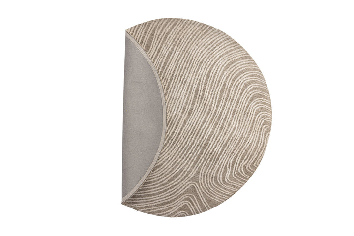 Venture Home Melle Micropolyester - 200*200-  -Round-Ivory Beige
