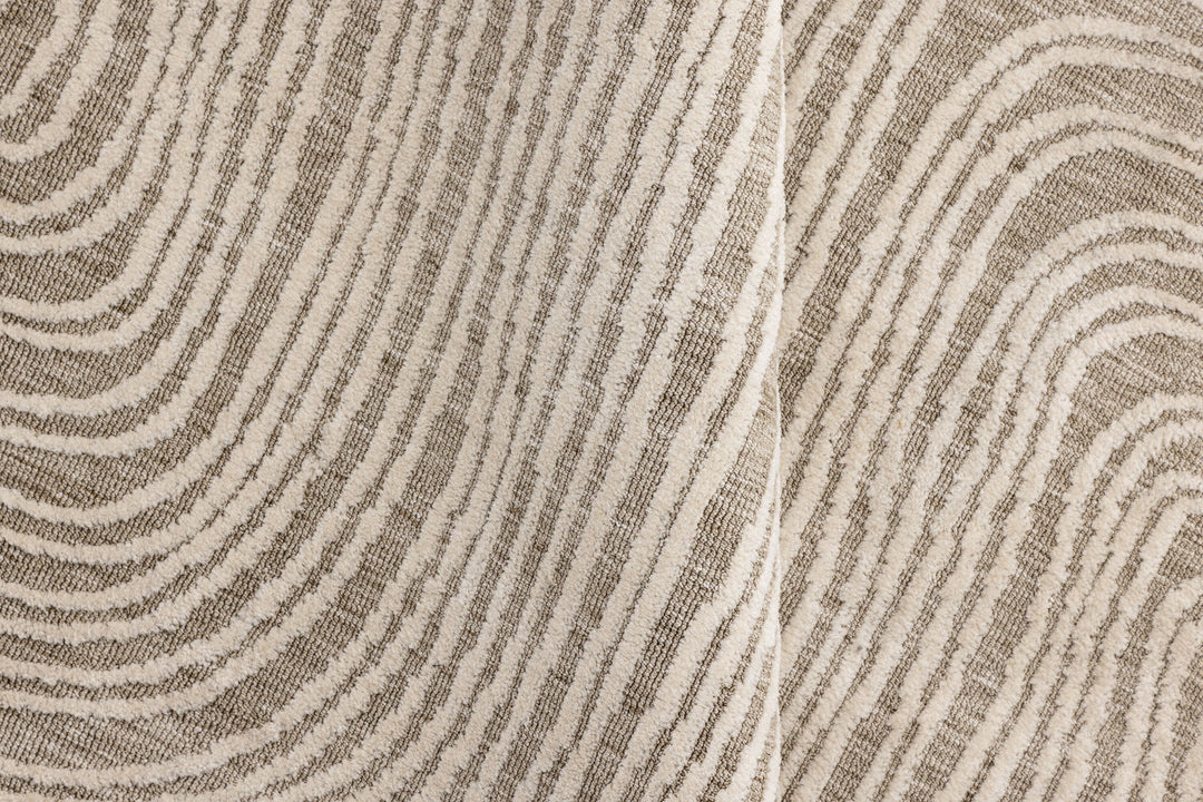 Venture Home Melle Micropolyester - 200*200-  -Round-Ivory Beige
