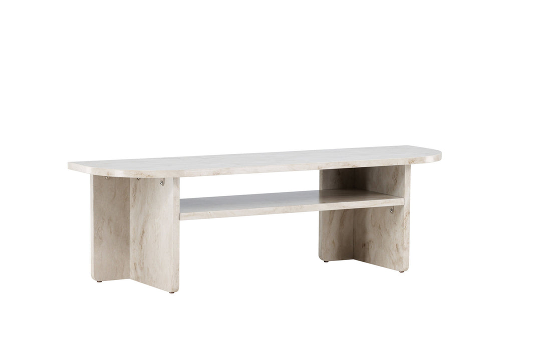 Venture Home Ålesund TV Table  - Marble look /