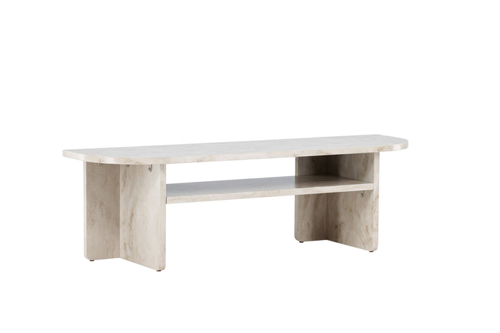 Venture Home Ålesund TV Table  - Marble look /