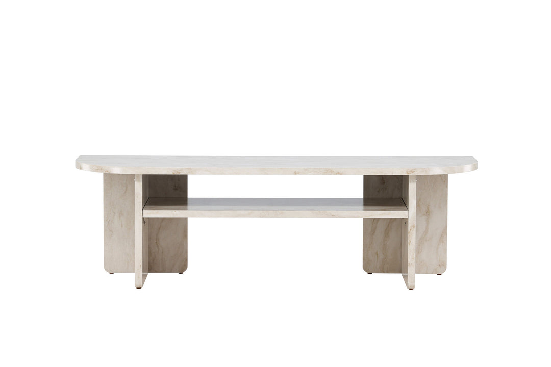 Venture Home Ålesund TV Table  - Marble look /