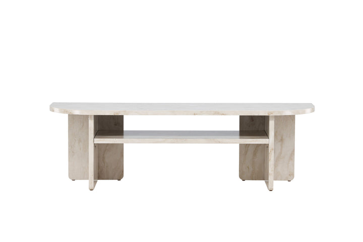 Venture Home Ålesund TV Table  - Marble look /