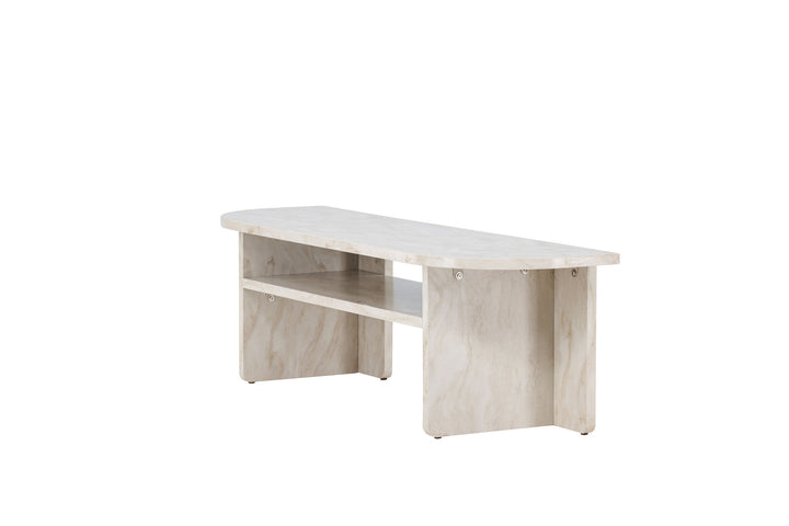 Venture Home Ålesund TV Table  - Marble look /