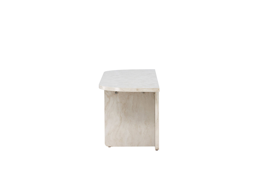 Venture Home Ålesund TV Table  - Marble look /