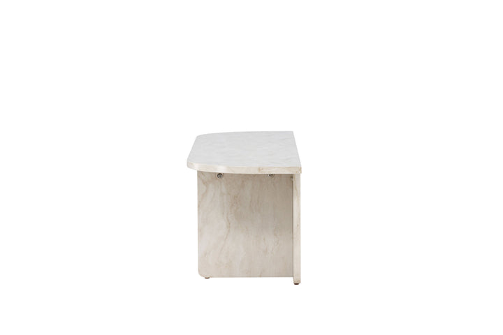 Venture Home Ålesund TV Table  - Marble look /