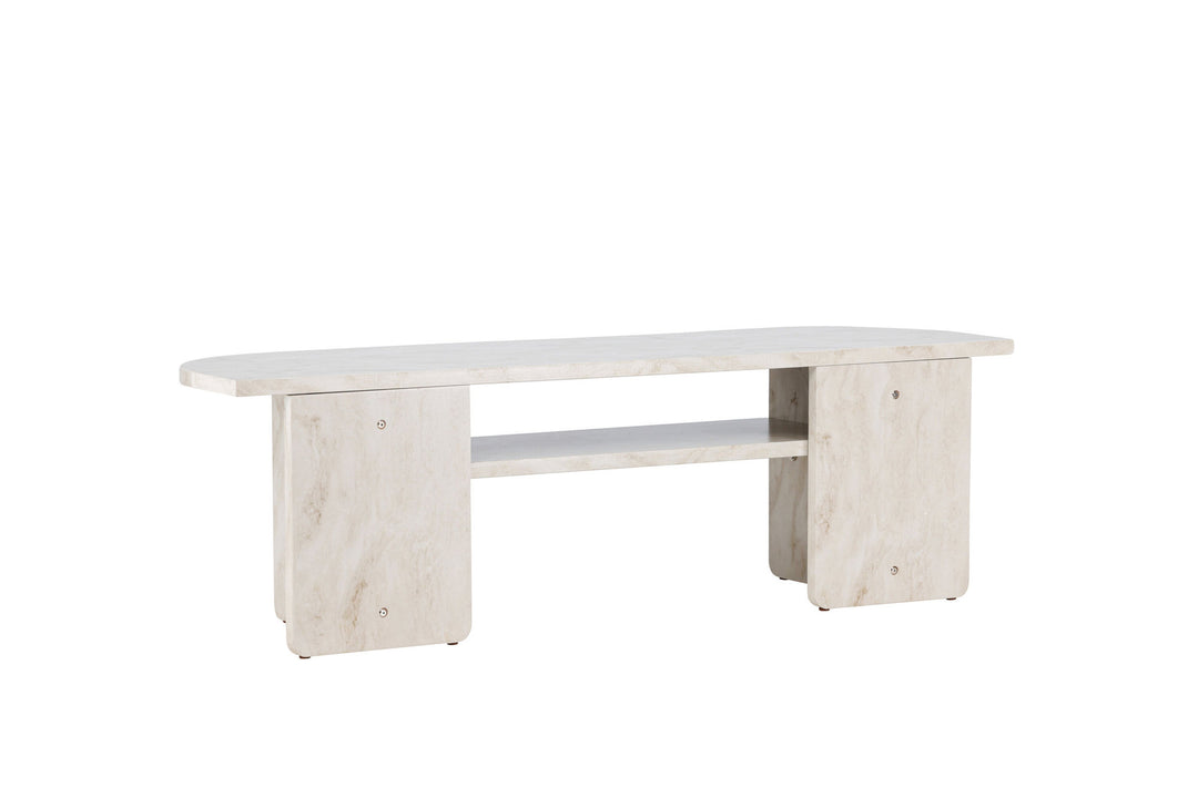 Venture Home Ålesund TV Table  - Marble look /