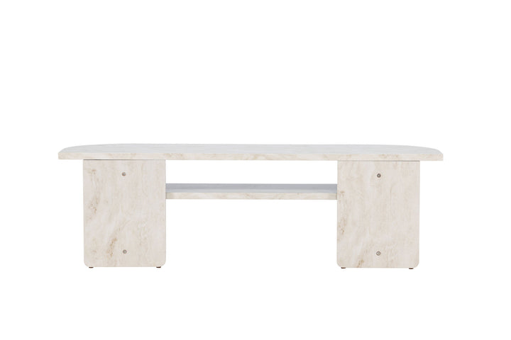 Venture Home Ålesund TV Table  - Marble look /