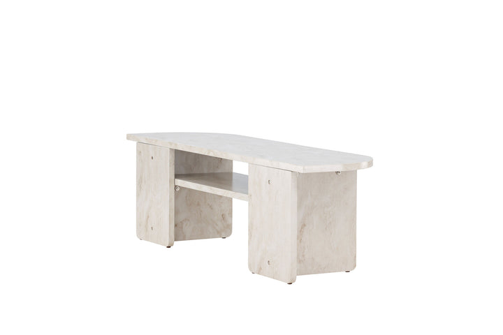 Venture Home Ålesund TV Table  - Marble look /