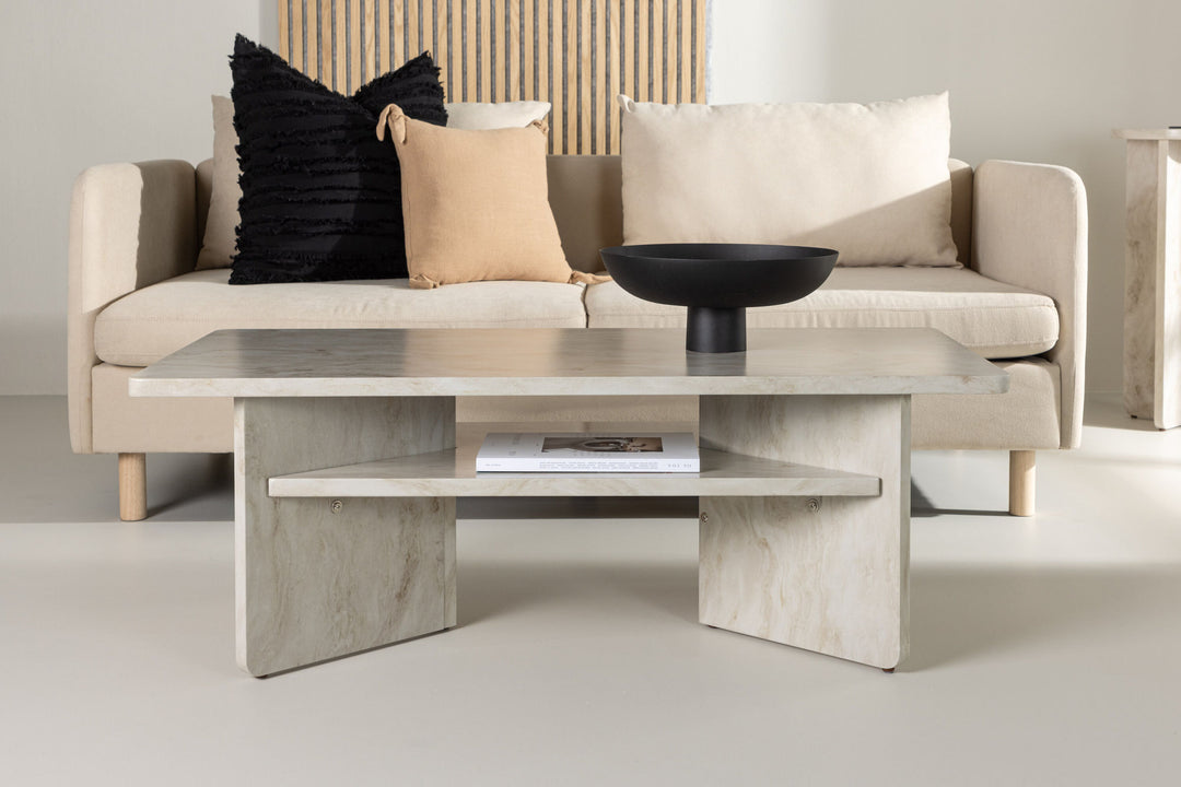 Venture Home Ålesund Coffe table 120*60  - Marble look /