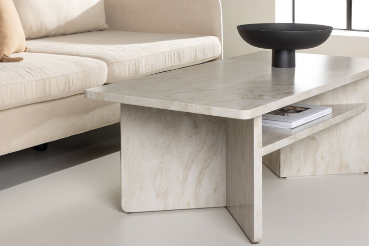Venture Home Ålesund Coffe table 120*60  - Marble look /