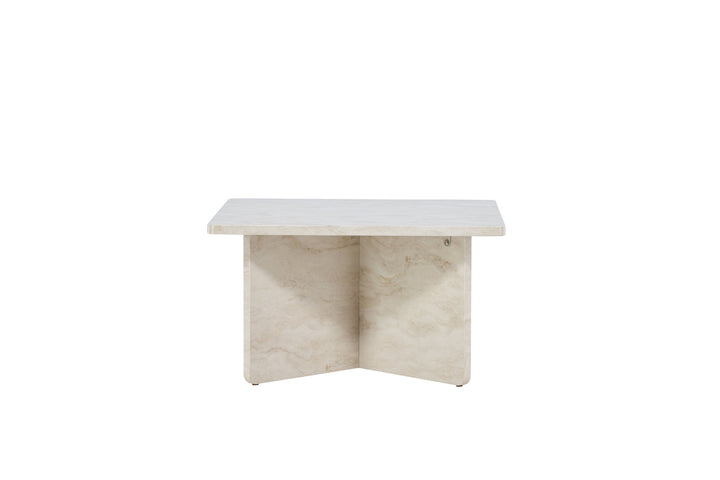 Venture Home Ålesund Coffe table 75*75  - Marble look /