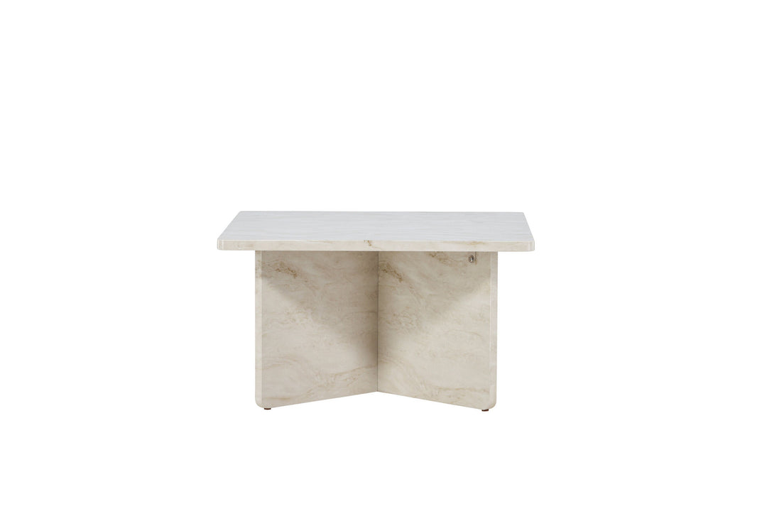 Venture Home Ålesund Coffe table 75*75  - Marble look /