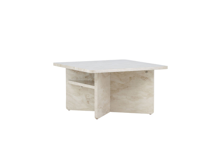 Venture Home Ålesund Coffe table 75*75  - Marble look /