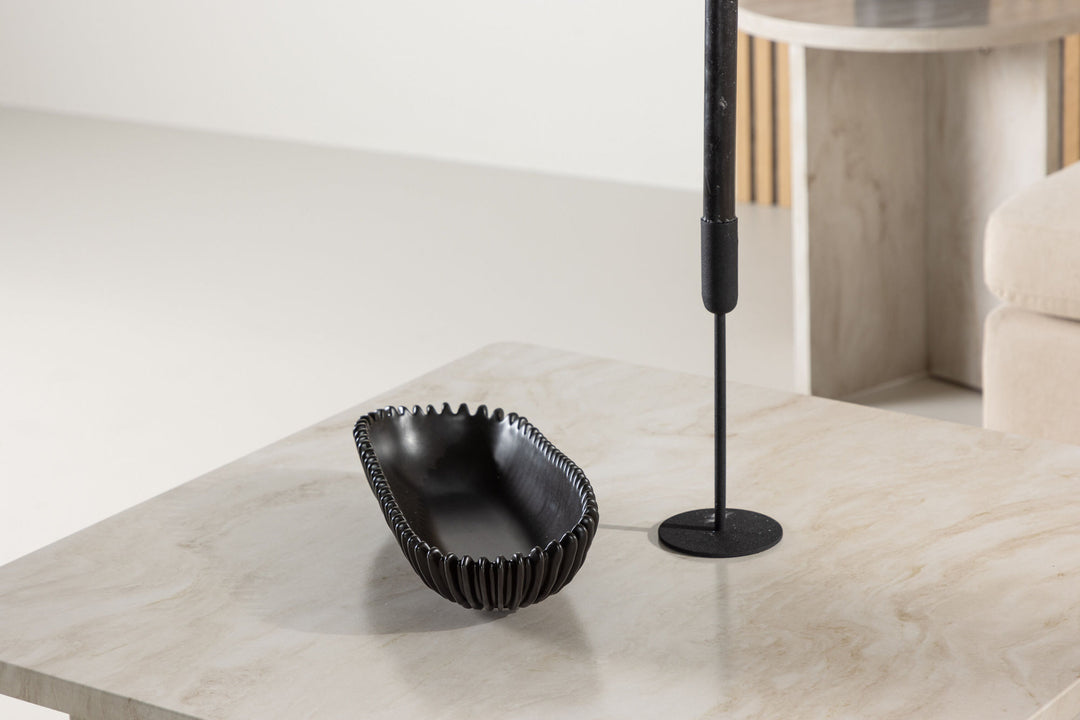 Venture Home Ålesund Coffe table 75*75  - Marble look /
