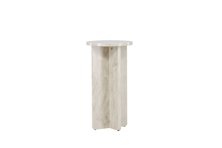 Venture Home Ålesund Side table φ40 - Marble look /