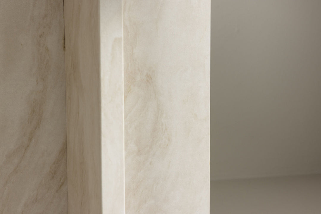 Venture Home Ålesund Side table φ40 - Marble look /