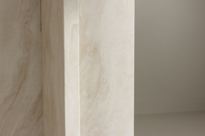 Venture Home Ålesund Side table φ40 - Marble look /