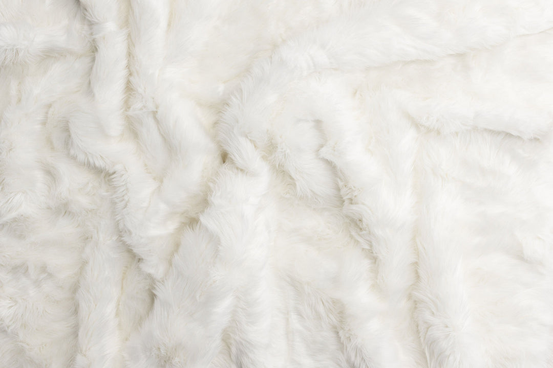 Venture Home Katy Polyester Fake Fur - 230*160-  -Rectangular-White