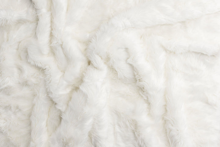 Venture Home Katy Polyester Fake Fur - 230*160-  -Rectangular-White