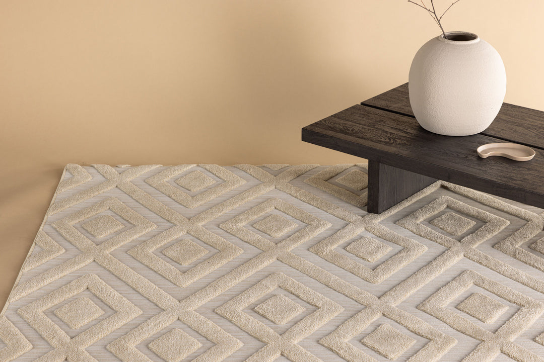 Venture Home Pia Polyester Shaggy - 290*200-  -Rectangular-Beige