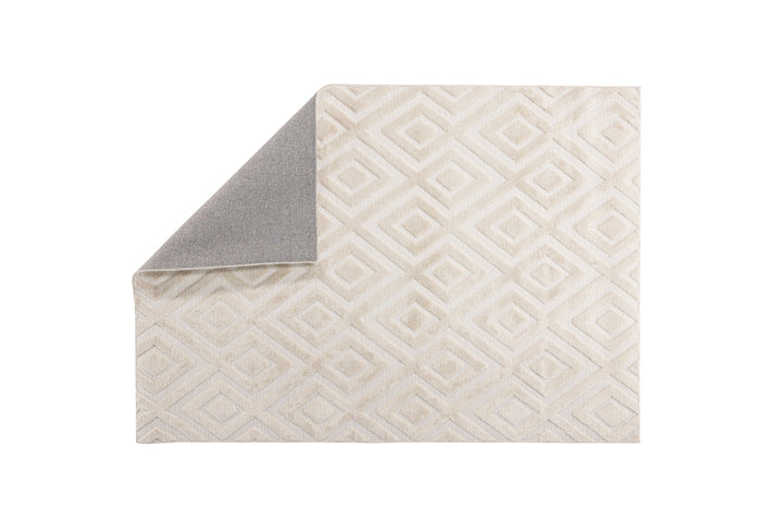 Venture Home Pia Polyester Shaggy - 230*160-  -Rectangular-White