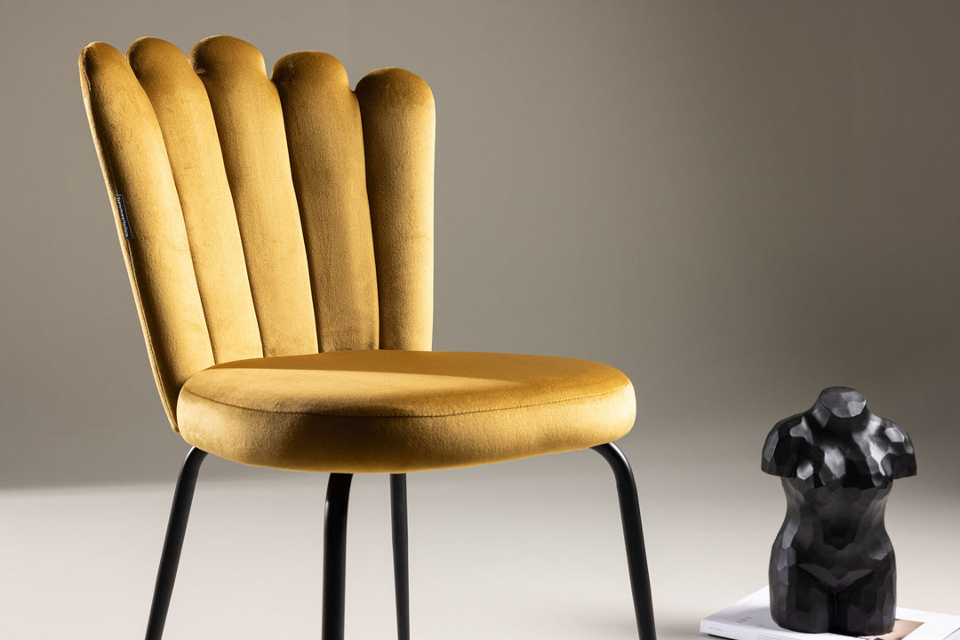 Furniture Fashion Limhamn Chair 2-pack - Yellow