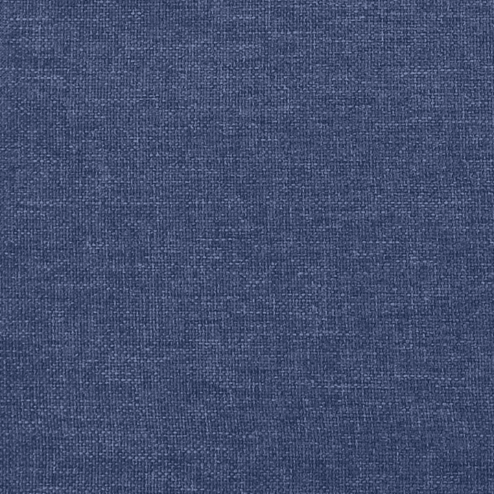 kontinentalseng med madras 180x200 cm stof blå