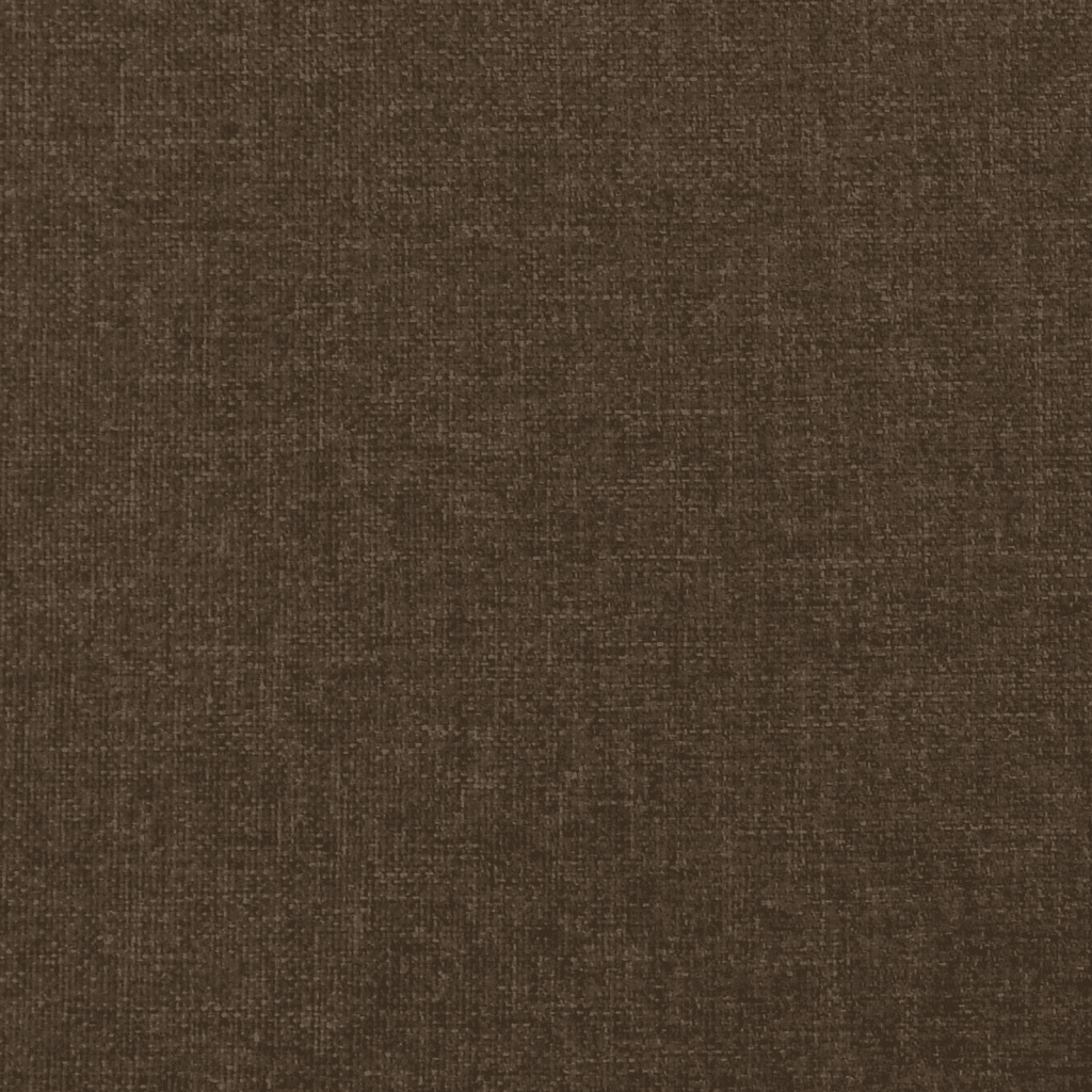 kontinentalseng med madras 90x190 cm stof mørkebrun