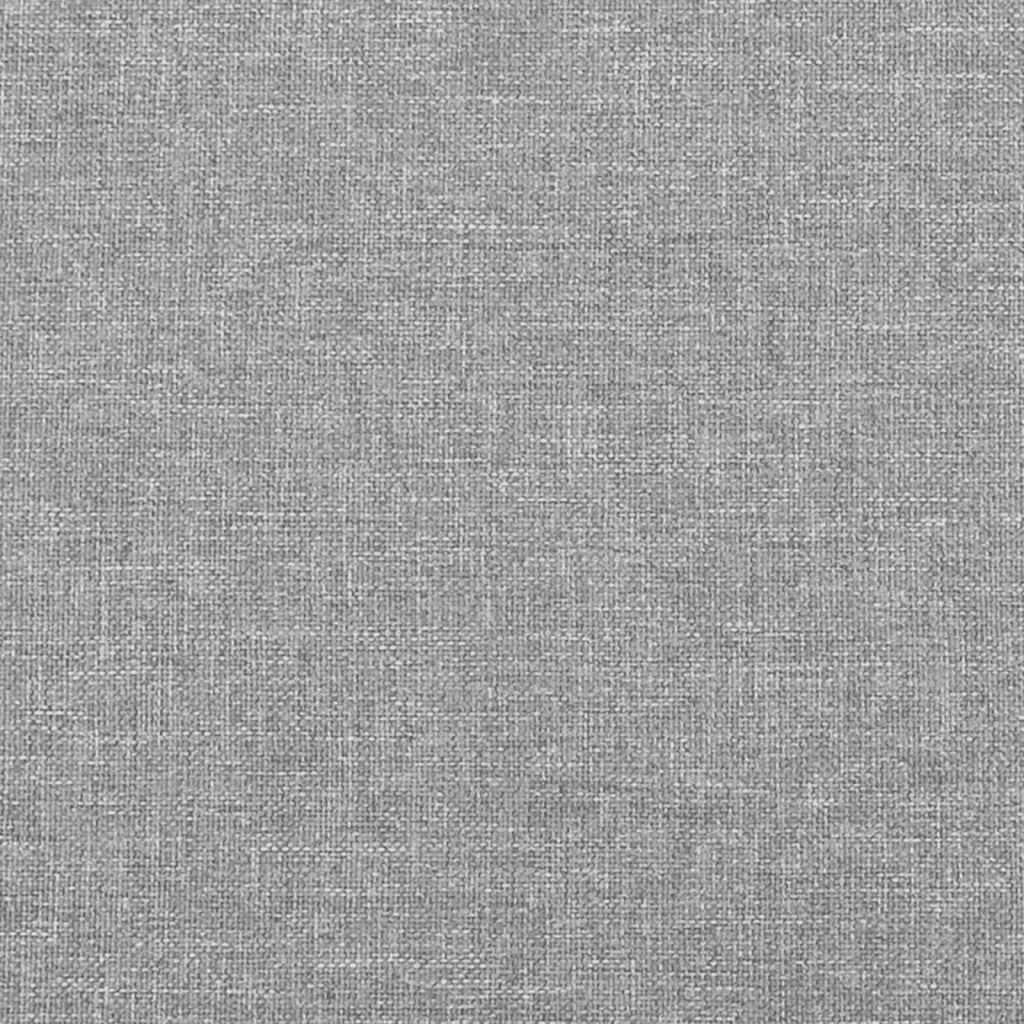 kontinentalseng med madras 90x200 cm stof lysegrå