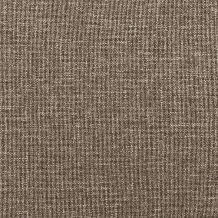 kontinentalseng med madras 160x200 cm stof gråbrun
